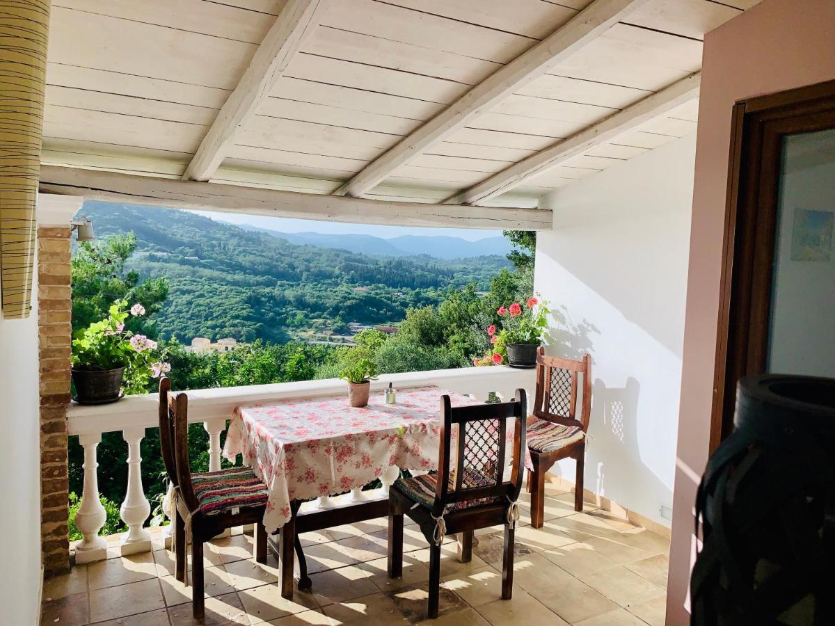 Ermones Odyssesas Bungalow Vatos Ngoại thất bức ảnh