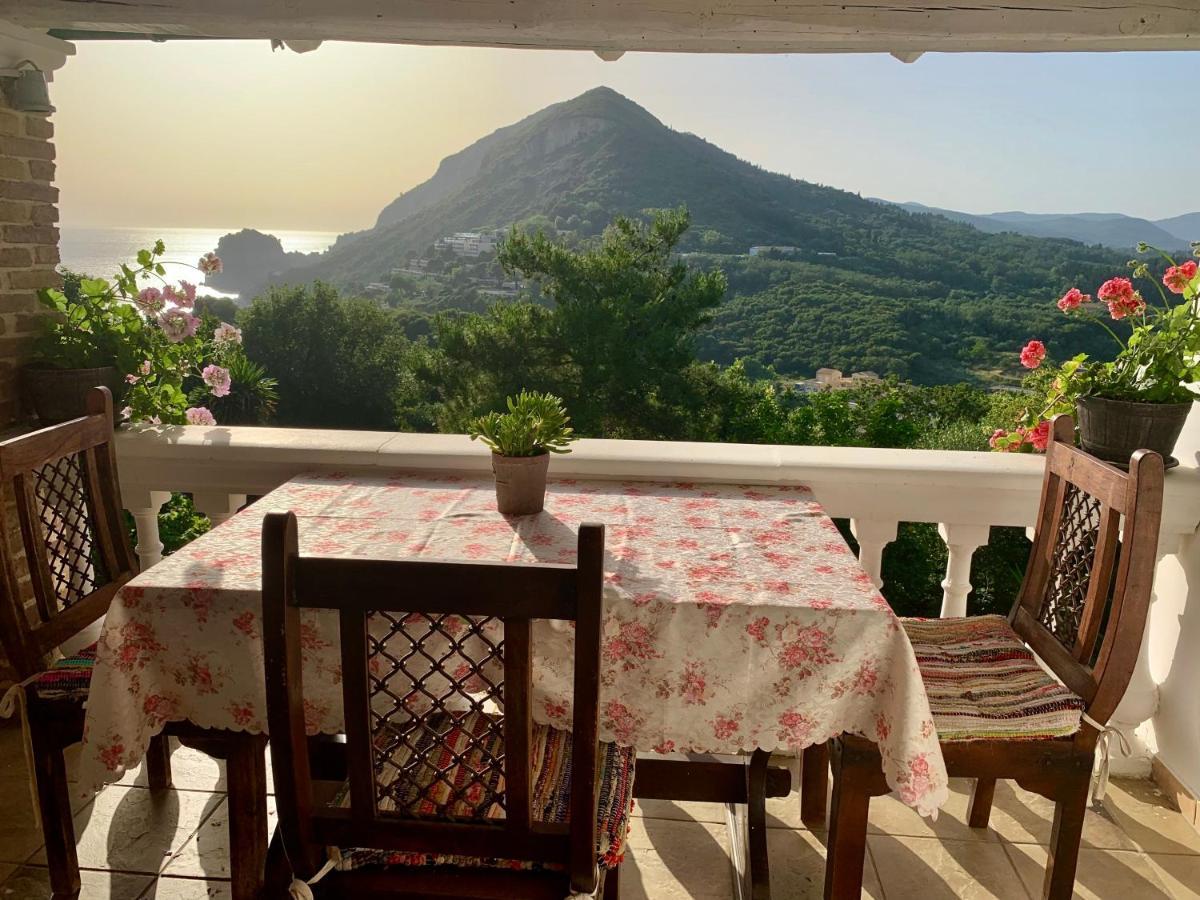 Ermones Odyssesas Bungalow Vatos Ngoại thất bức ảnh