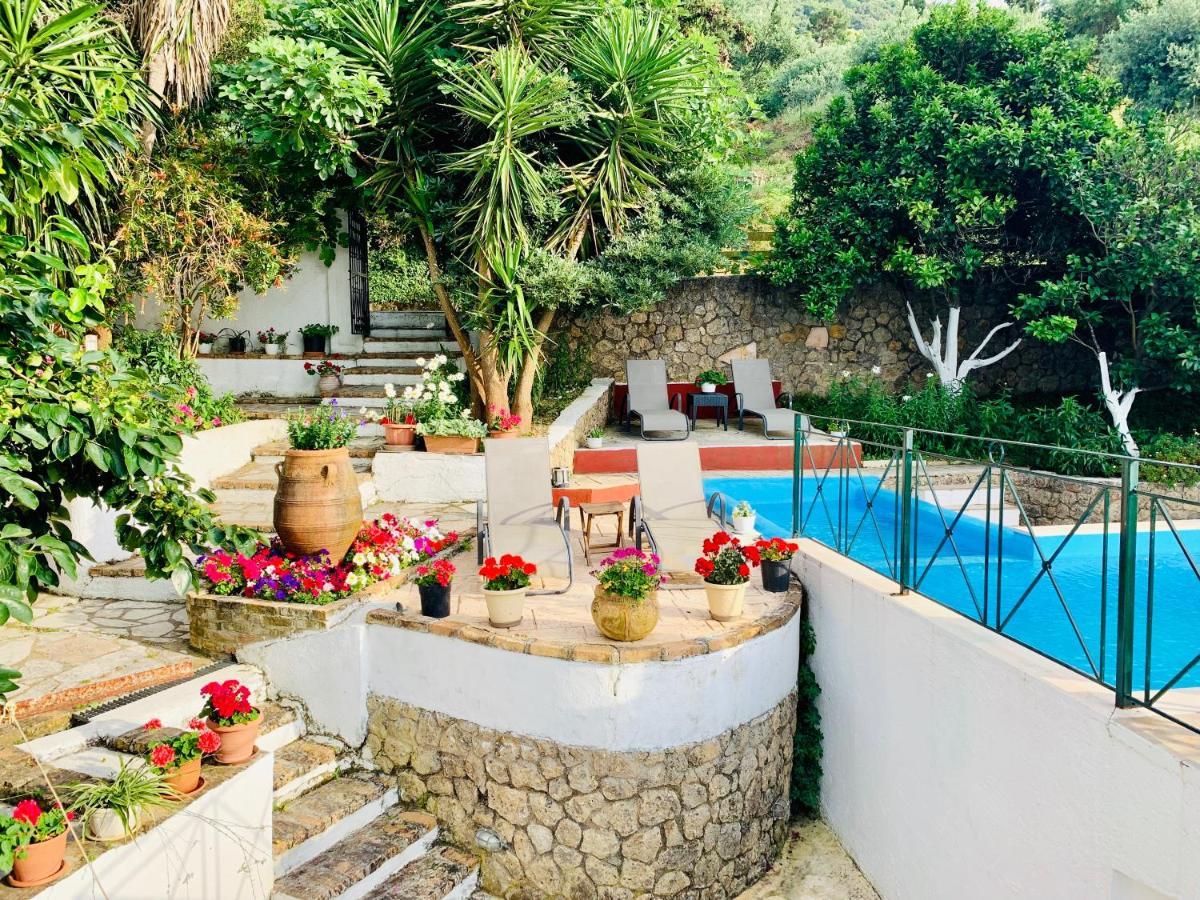 Ermones Odyssesas Bungalow Vatos Ngoại thất bức ảnh