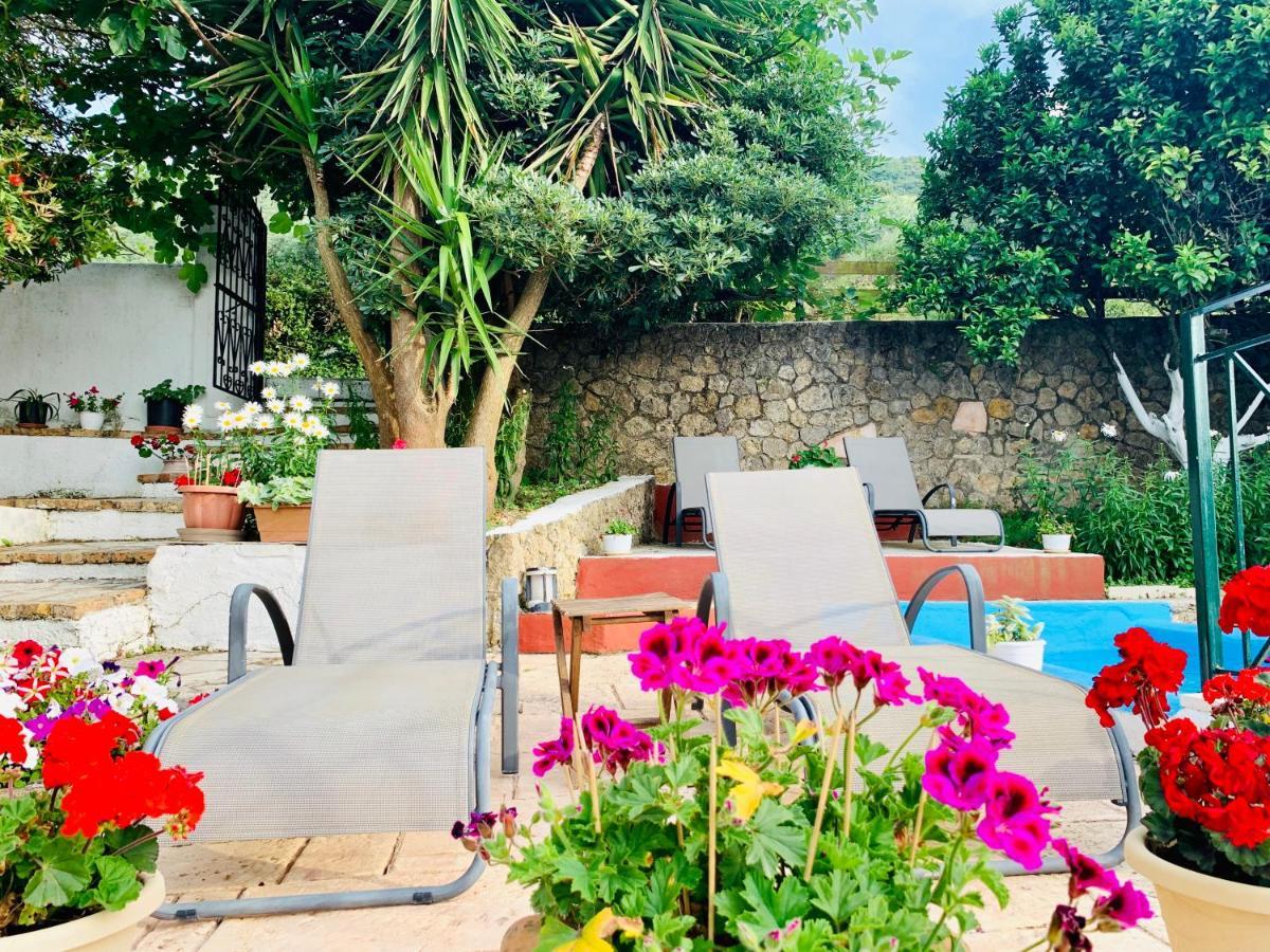 Ermones Odyssesas Bungalow Vatos Ngoại thất bức ảnh